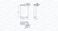 MAGNETI MARELLI 350218494000 — Радиатор печки
