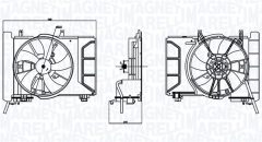 MAGNETI MARELLI 069422769010 — Вентилятор радиатора