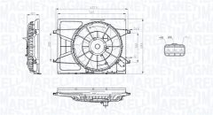MAGNETI MARELLI 069422796010 — Вентилятор радиатора