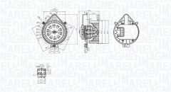 MAGNETI MARELLI 069412281010 — Моторчик печки