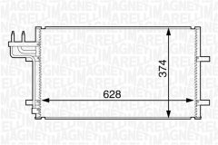 MAGNETI MARELLI 350203601000 — Радиатор кондиционера