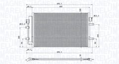 MAGNETI MARELLI 350203100900 — Радиатор кондиционера