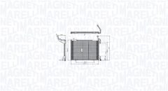 MAGNETI MARELLI 350203103600 — Радиатор кондиционера