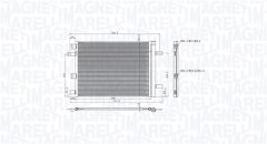MAGNETI MARELLI 350203105300 — Радиатор кондиционера