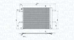 MAGNETI MARELLI 350203106200 — Радиатор кондиционера