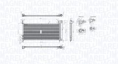 MAGNETI MARELLI 350203107200 — Радиатор кондиционера