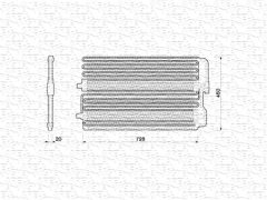 MAGNETI MARELLI 350203213000 — Радиатор кондиционера