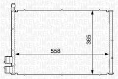 MAGNETI MARELLI 350203605000 — Radiator aer condiționat