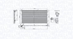 MAGNETI MARELLI 350203747000 — Радиатор кондиционера