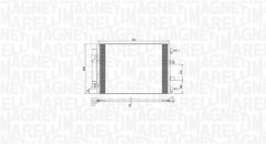MAGNETI MARELLI 350203773000 — Radiator aer condiționat
