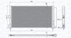 MAGNETI MARELLI 350203881000 — Радиатор кондиционера