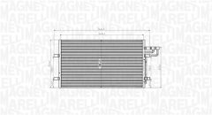 MAGNETI MARELLI 350203915000 — Радиатор кондиционера
