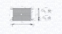 MAGNETI MARELLI 350203964000 — Радиатор кондиционера