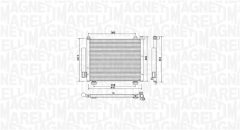 MAGNETI MARELLI 350203993000 — Радиатор кондиционера