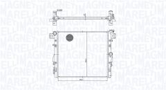 MAGNETI MARELLI 350213221600 — Radiator răcire motor
