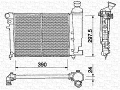 MAGNETI MARELLI 350213371000 — Radiator răcire motor