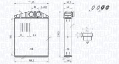 MAGNETI MARELLI 350218426000 — Радиатор печки