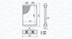 MAGNETI MARELLI 350218501000 — Radiator încălzire habitaclu