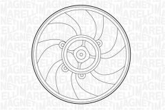 MAGNETI MARELLI 069422215010 — Ventilator radiator motor