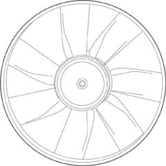 MAGNETI MARELLI 069422223010 — Ventilator radiator motor