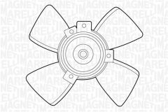 MAGNETI MARELLI 069422233010 — Ventilator radiator motor