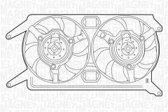 MAGNETI MARELLI 069422243010 — Вентилятор радиатора
