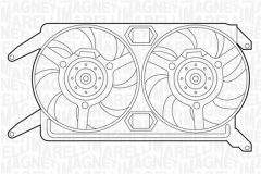 MAGNETI MARELLI 069422298010 — Ventilator radiator motor