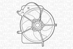 MAGNETI MARELLI 069422322010 — Ventilator radiator motor