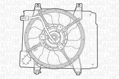 MAGNETI MARELLI 069422323010 — Вентилятор радиатора