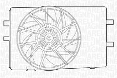 MAGNETI MARELLI 069422325010 — Вентилятор радиатора