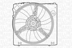 MAGNETI MARELLI 069422344010 — Вентилятор радиатора