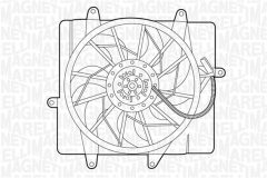 MAGNETI MARELLI 069422369010 — Ventilator radiator motor