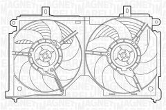 MAGNETI MARELLI 069422374010 — Вентилятор радиатора