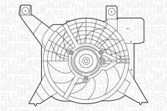 MAGNETI MARELLI 069422381010 — Вентилятор радиатора