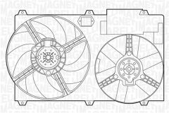 MAGNETI MARELLI 069422389010 — Ventilator radiator motor