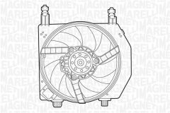 MAGNETI MARELLI 069422394010 — Ventilator radiator motor