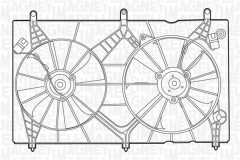 MAGNETI MARELLI 069422402010 — Вентилятор радиатора