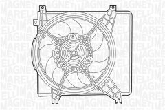 MAGNETI MARELLI 069422406010 — Вентилятор радиатора