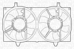 MAGNETI MARELLI 069422421010 — Вентилятор радиатора