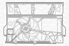 MAGNETI MARELLI 069422429010 — Ventilator radiator motor