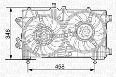 MAGNETI MARELLI 069422447010 — Ventilator radiator motor