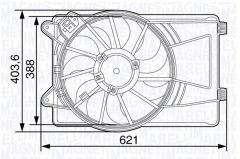 MAGNETI MARELLI 069422474010 — Вентилятор радиатора