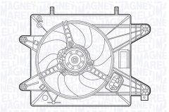 MAGNETI MARELLI 069422488010 — Вентилятор радиатора