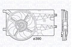 MAGNETI MARELLI 069422574010 — Вентилятор радиатора