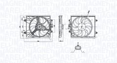 MAGNETI MARELLI 069422893010 — Вентилятор радиатора
