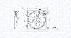 MAGNETI MARELLI 069422895010 — Вентилятор радиатора