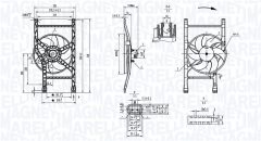 MAGNETI MARELLI 069422905010 — Вентилятор радиатора