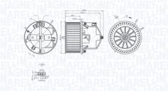 MAGNETI MARELLI 069412352010 — Моторчик печки