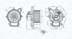MAGNETI MARELLI 069412398010 — Моторчик печки