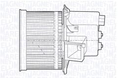 MAGNETI MARELLI 069412652010 — Ventilator habitaclu